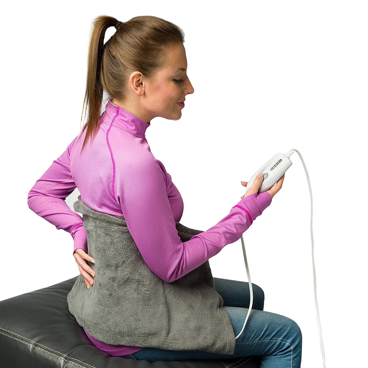 Dry and Moist Heat Electric Heating Pad, FSA and HSA Eligible, Muscle Aches, and Sore Joints with 9Ft Cord, FSA HSA Eligible, Large