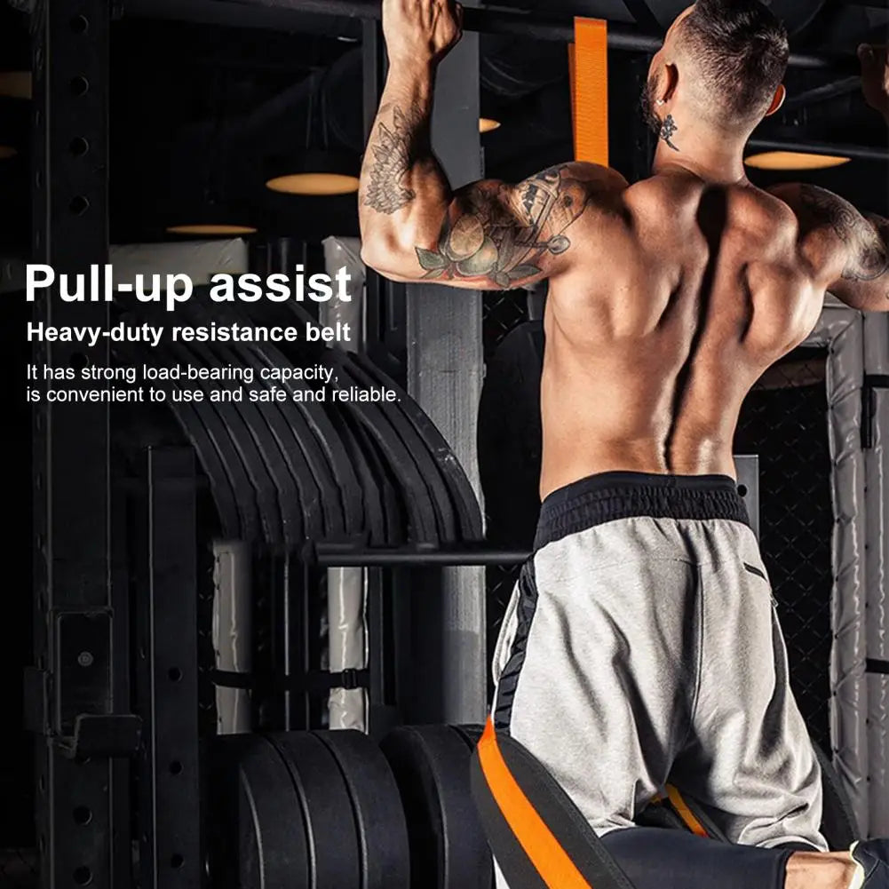 Professional-Grade Pull-Up Band Heavy Duty Pull-Up Assistance Band Set with Adjustable Foot for Home Gym Workout for Bar