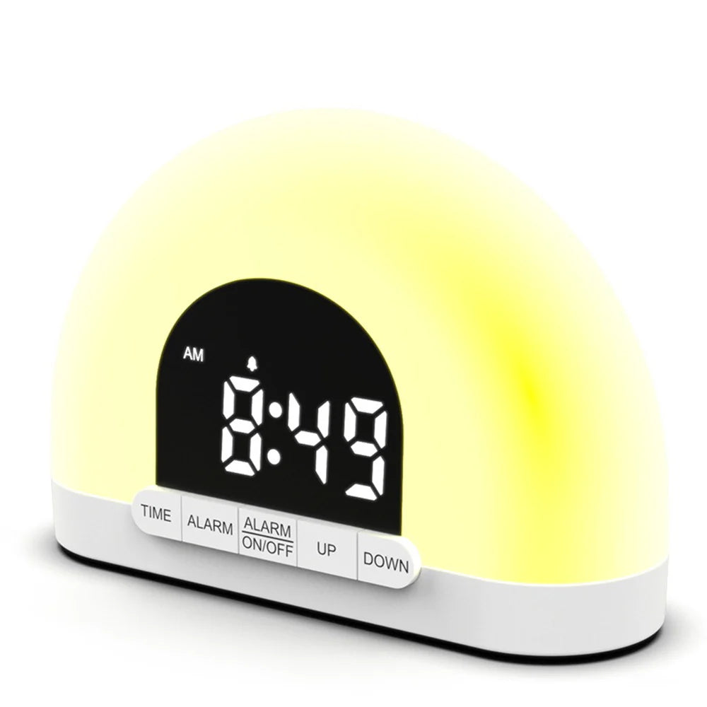Sunrise Simulation Wake-Up Light with Alarm Clock Function