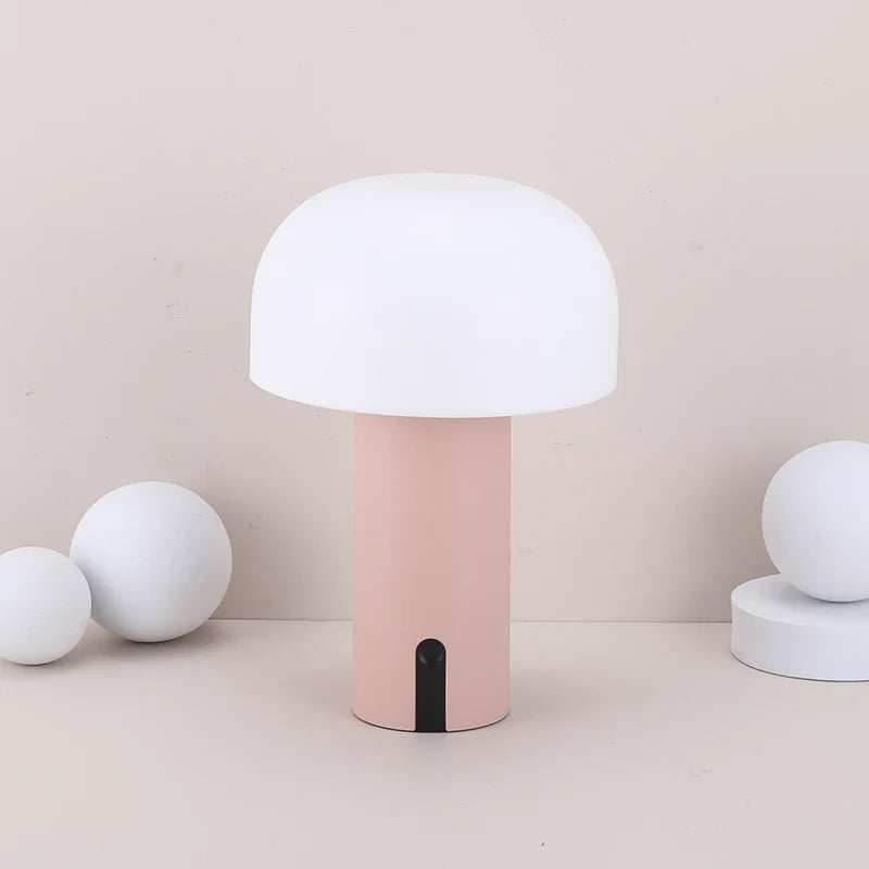 Charming Illuminated Mushroom Touch Lamp for Bedside
