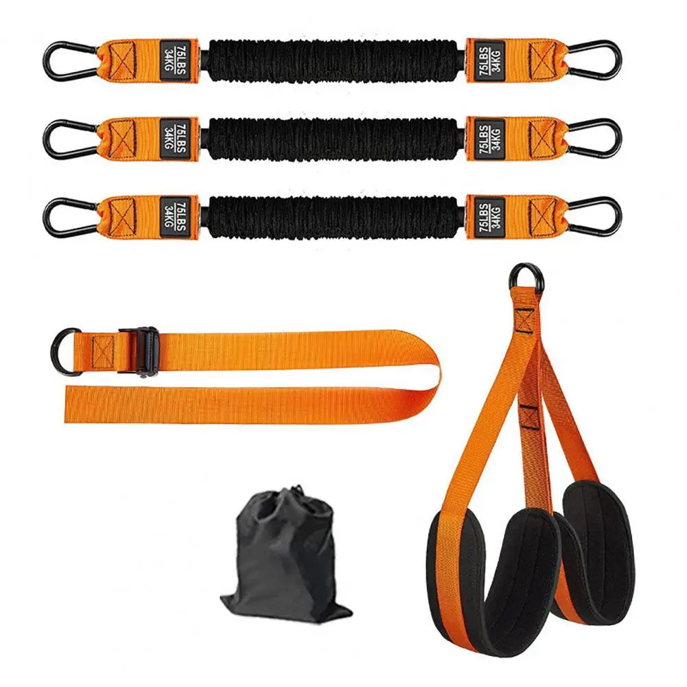 Professional-Grade Pull-Up Band Heavy Duty Pull-Up Assistance Band Set with Adjustable Foot for Home Gym Workout for Bar