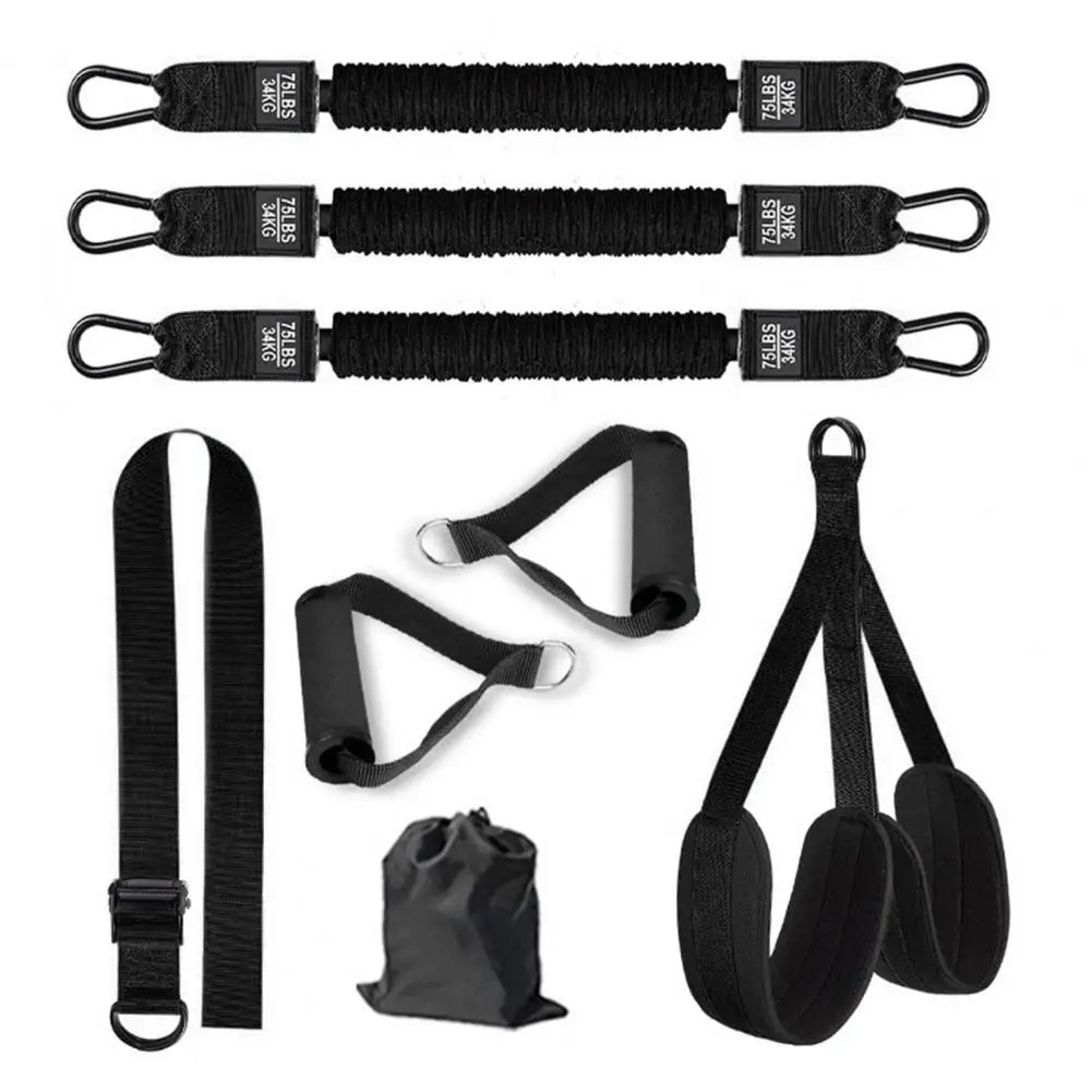 Professional-Grade Pull-Up Band Heavy Duty Pull-Up Assistance Band Set with Adjustable Foot for Home Gym Workout for Bar