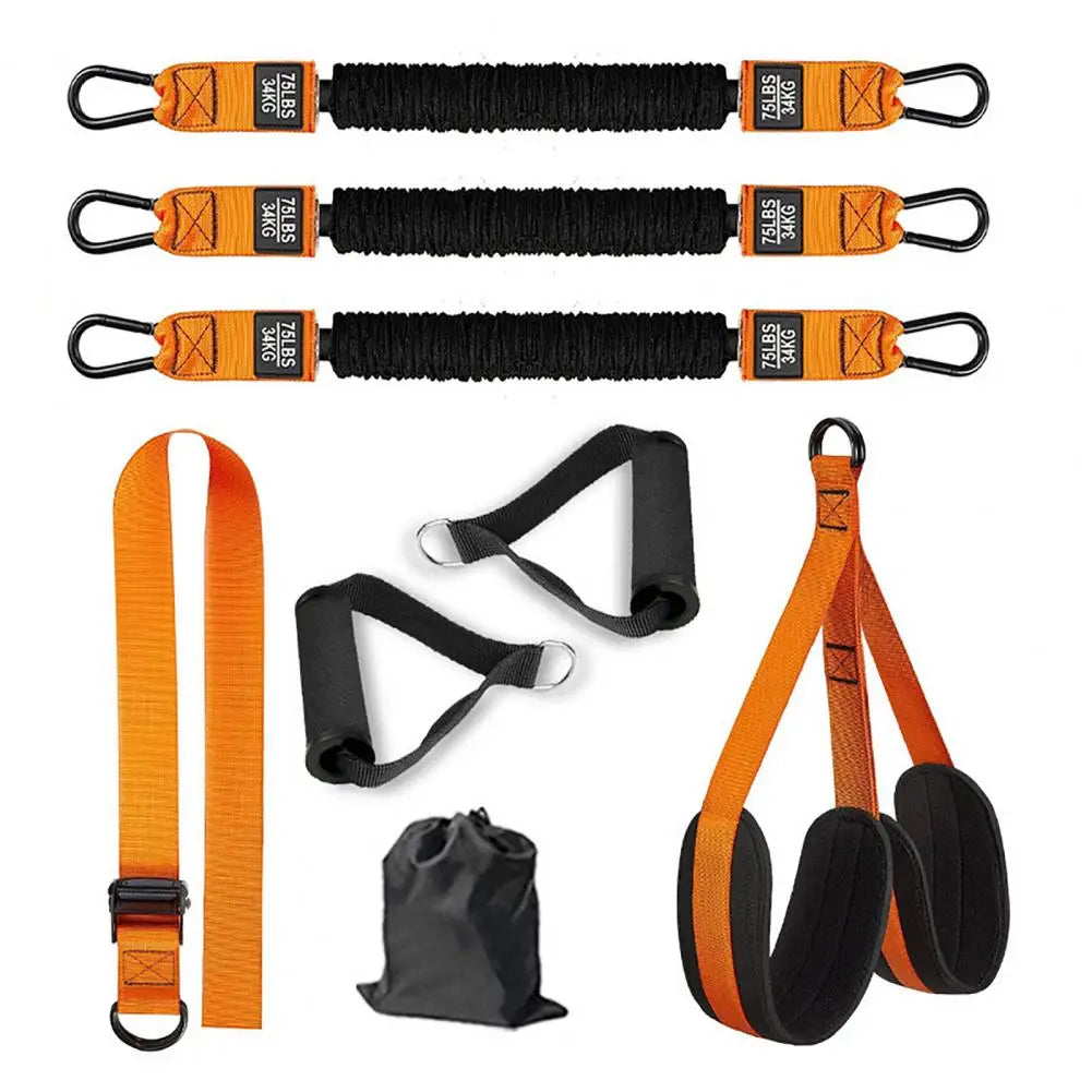 Professional-Grade Pull-Up Band Heavy Duty Pull-Up Assistance Band Set with Adjustable Foot for Home Gym Workout for Bar