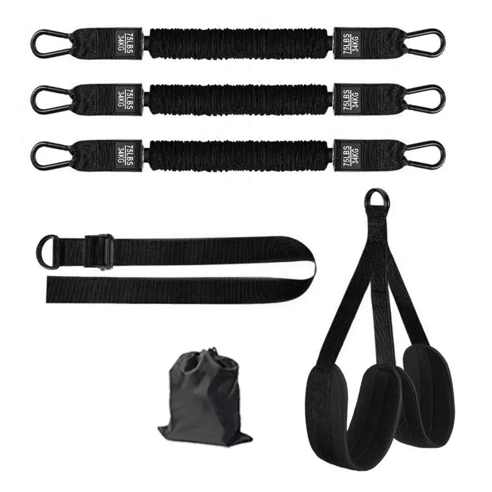Professional-Grade Pull-Up Band Heavy Duty Pull-Up Assistance Band Set with Adjustable Foot for Home Gym Workout for Bar