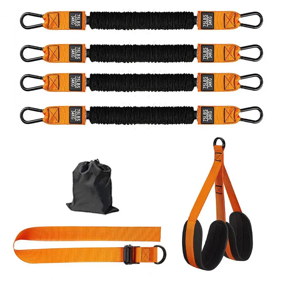 Professional-Grade Pull-Up Band Heavy Duty Pull-Up Assistance Band Set with Adjustable Foot for Home Gym Workout for Bar