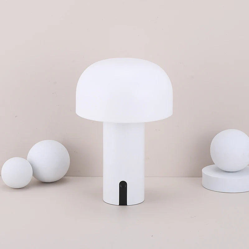 Charming Illuminated Mushroom Touch Lamp for Bedside