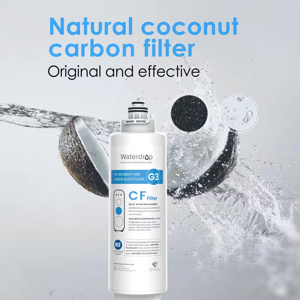 Reverse Osmosis System CF Replacement Water Filter Cartridge