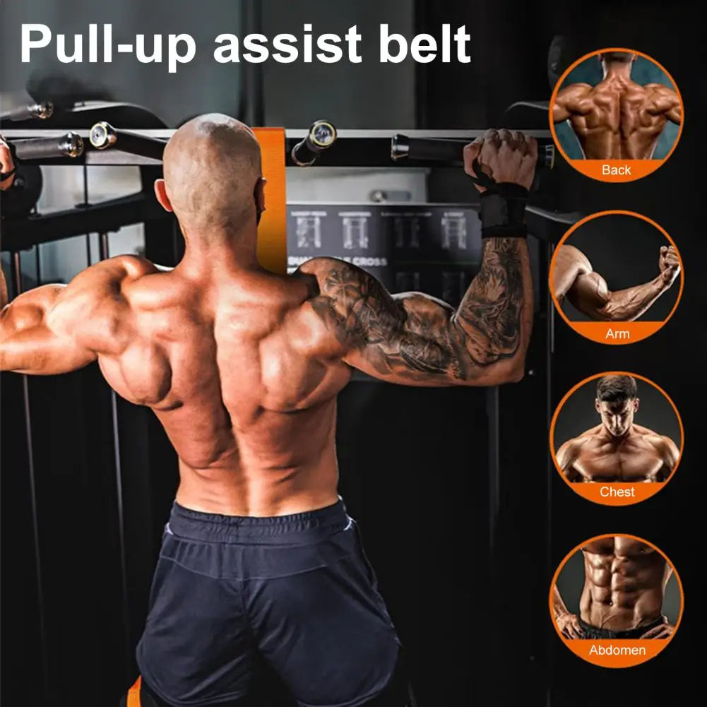 Professional-Grade Pull-Up Band Heavy Duty Pull-Up Assistance Band Set with Adjustable Foot for Home Gym Workout for Bar