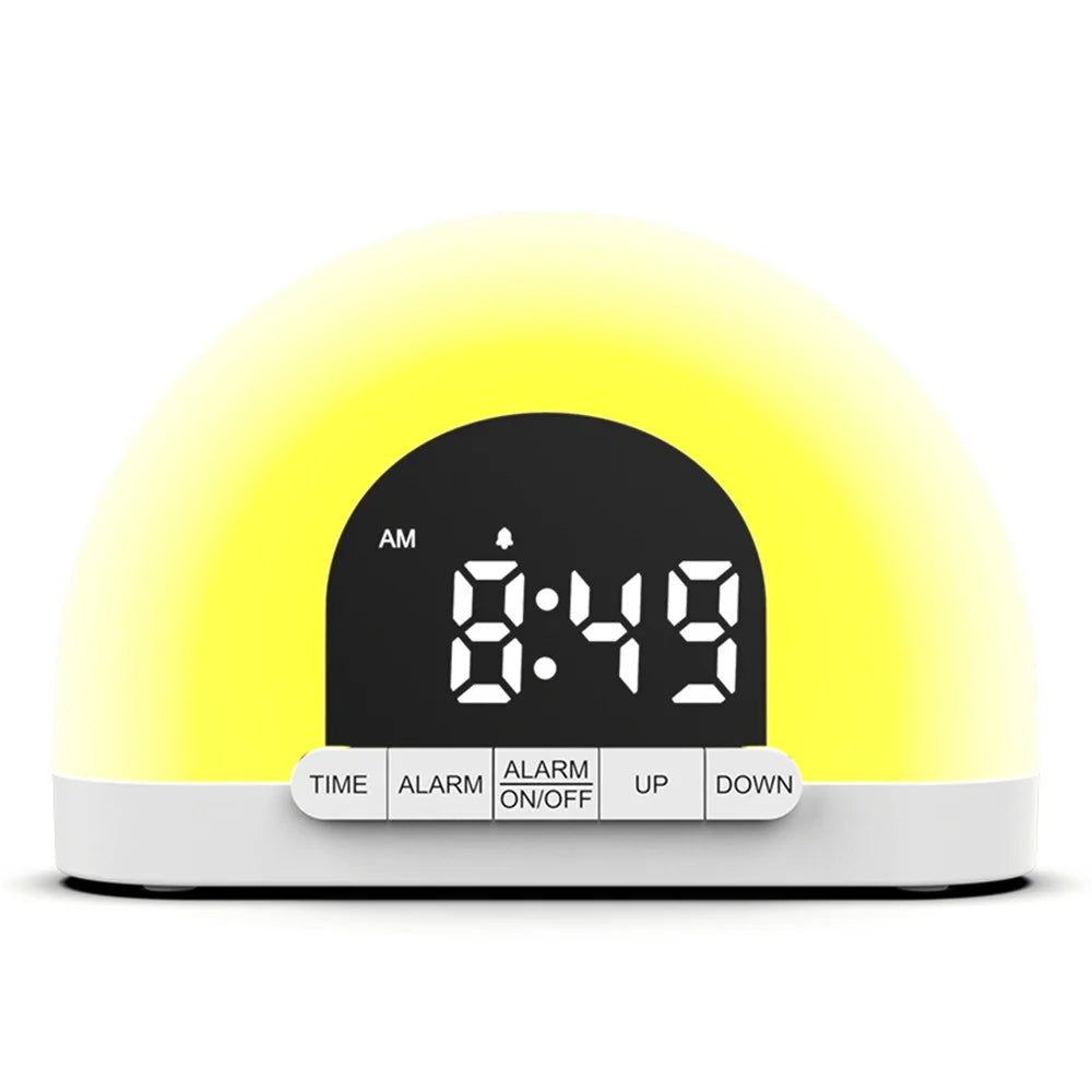 Sunrise Simulation Wake-Up Light with Alarm Clock Function