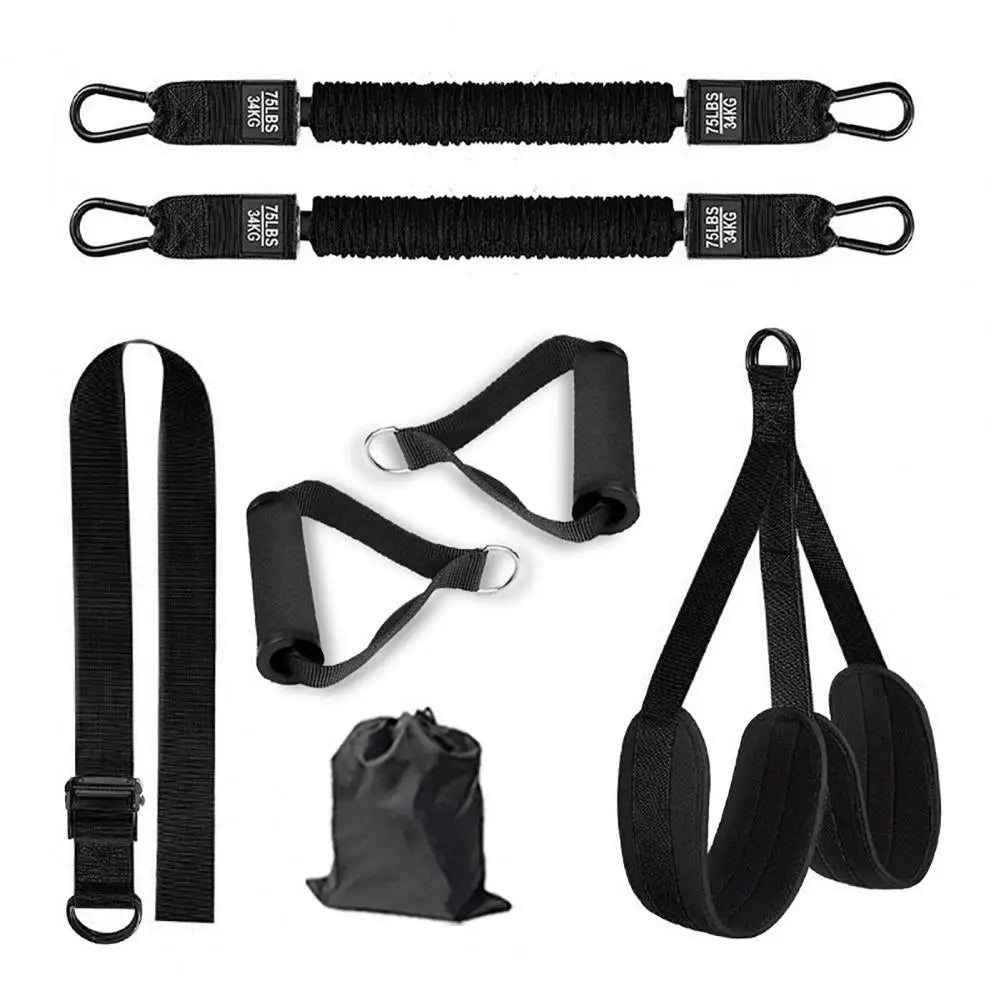 Professional-Grade Pull-Up Band Heavy Duty Pull-Up Assistance Band Set with Adjustable Foot for Home Gym Workout for Bar