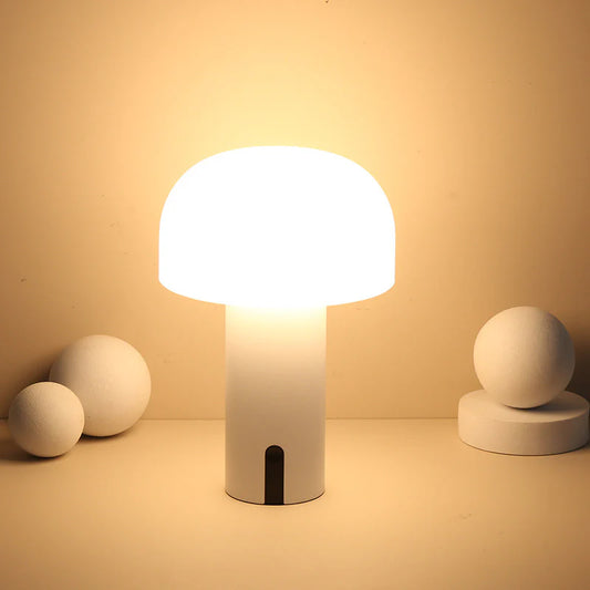 Charming Illuminated Mushroom Touch Lamp for Bedside