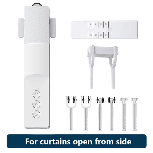 Zigbee Smart Curtain Driver Robot for Roman I Type U Type Curtains Track Alexa Google Home Control  Motor Drivers