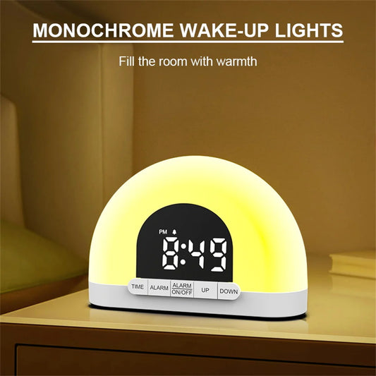 Sunrise Simulation Wake-Up Light with Alarm Clock Function