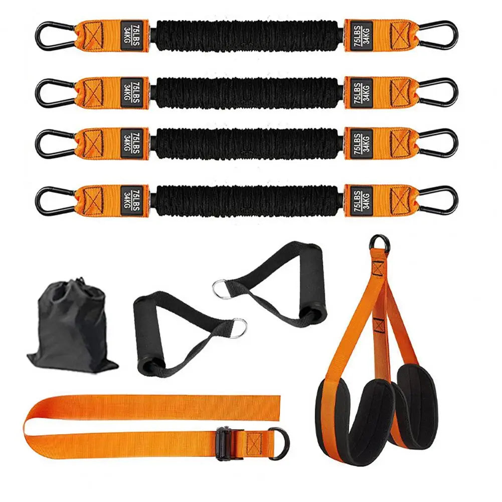 Professional-Grade Pull-Up Band Heavy Duty Pull-Up Assistance Band Set with Adjustable Foot for Home Gym Workout for Bar